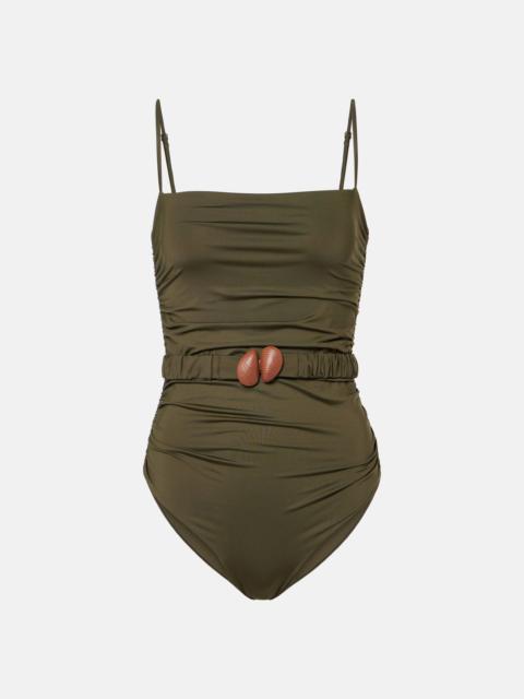 Ruched swimsuit