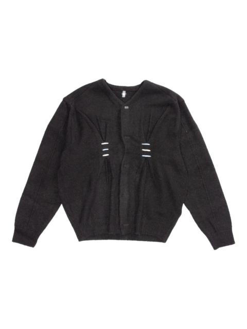 button-detail cardigan