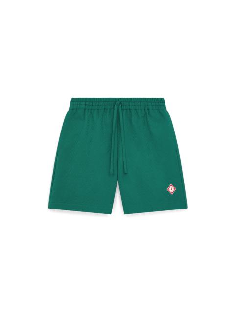 Cotton Monogram Jacquard Shorts