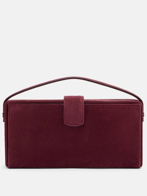 Apolonia suede clutch