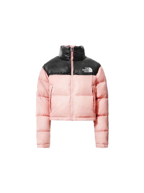 The North Face Women's Nuptse Short Jacket Rose Tan