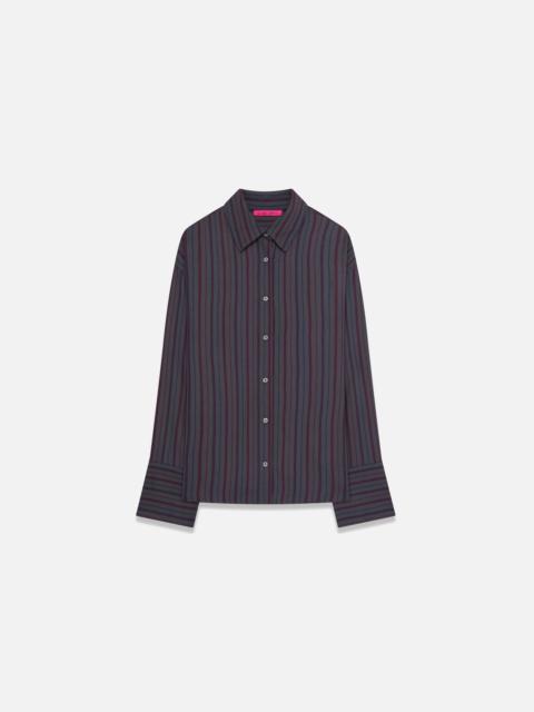 STRIPE WOMEN'S BOXY SHIRT