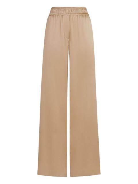 elasticated-waistband trousers