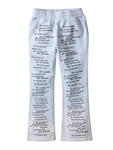 WDW SCRIPTURE SWEATPANTS