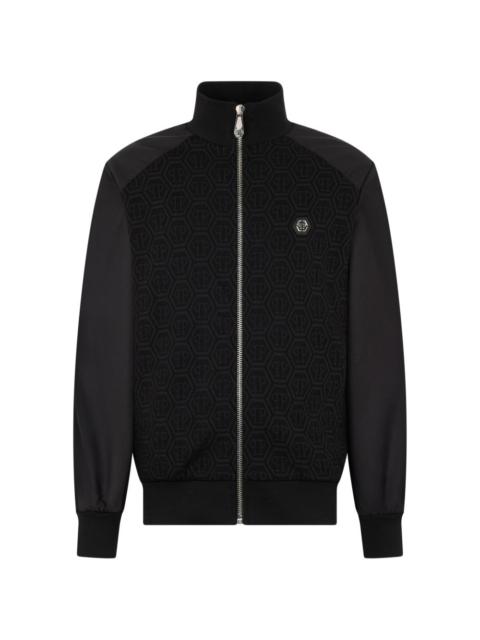 monogram track jacket