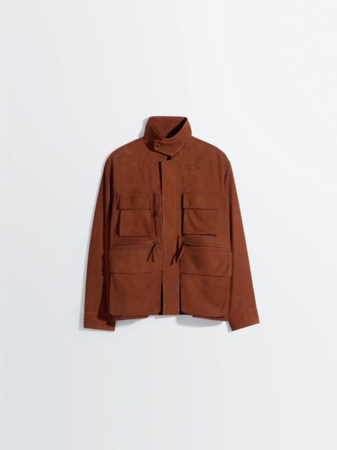 REPORTER JACKET IN NUBUCK