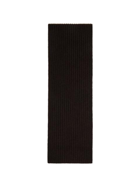 Brown Cashmere Scarf
