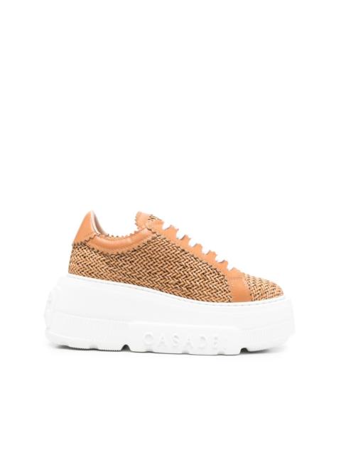 Nexus Hanoi woven platform sneakers