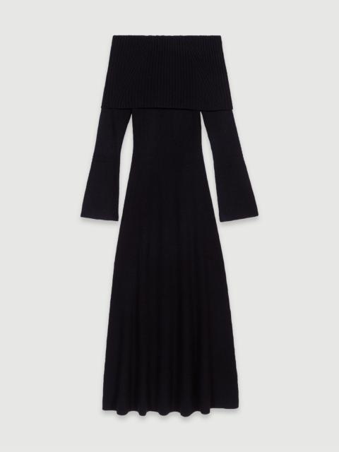 Knit maxi dress