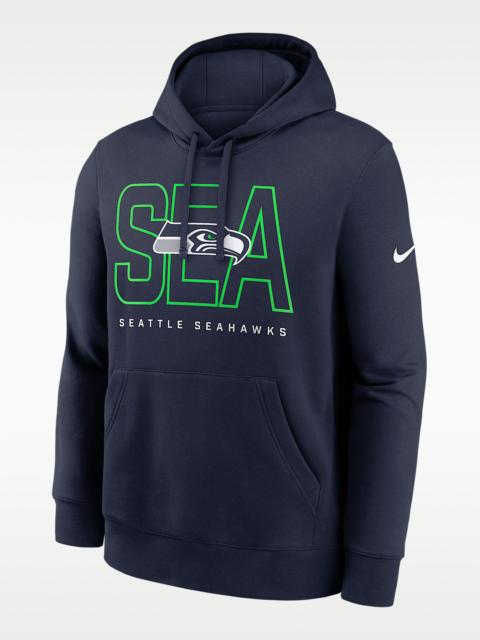 Seattle Seahawks Busted Play Club Men's Nike NFL Pullover Hoodie