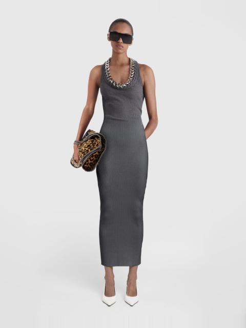 Chunky Chain Midi Dress