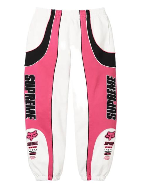 x Fox Racing® logo-detailed track pants
