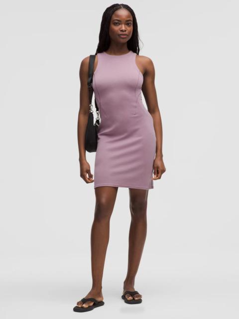 Ribbed Softstreme Slim-Fit Tank Dress