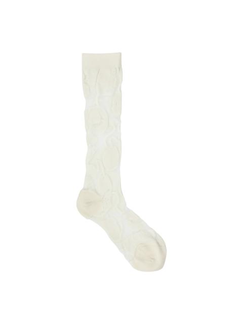 AMULET LONG SOCKS FEMME - BONE WHITE AMULETS