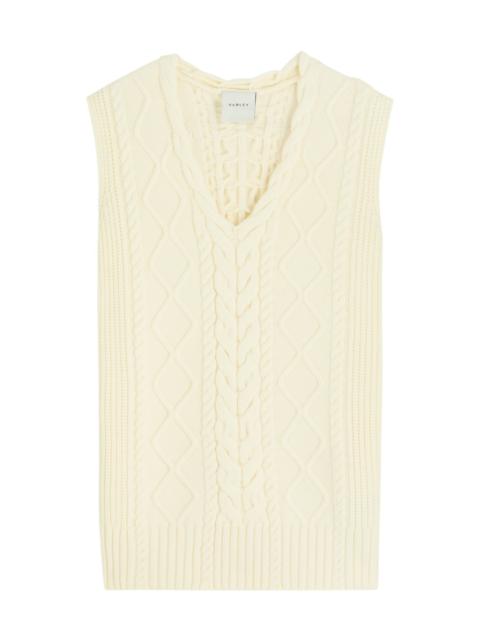 Varley Kay Cable-knit Vest