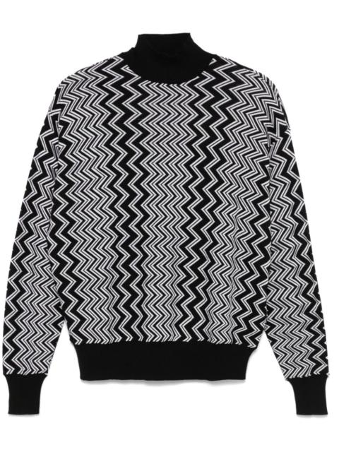 zigzag sweater