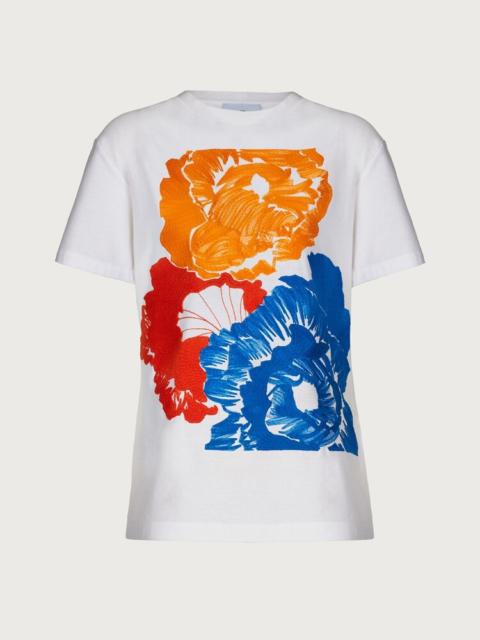 POPPY PRINT T-SHIRT