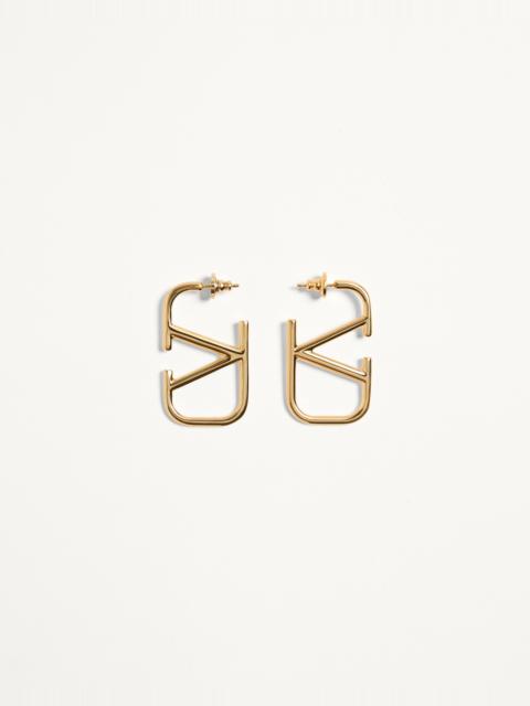 VLOGO SIGNATURE METAL EARRINGS