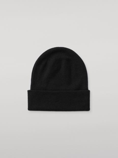 Braemar Black Cashmere Beanie