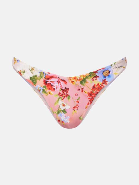 Printed bikini bottoms