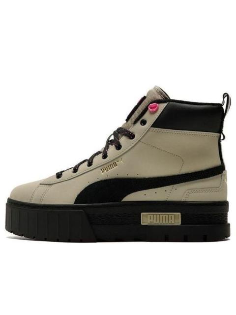 (WMNS) PUMA Mayze Mid Wtr Sneakers Khaki 381888-01