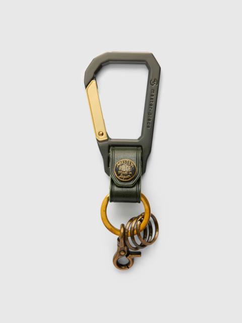 Carabiner Keychain in Green