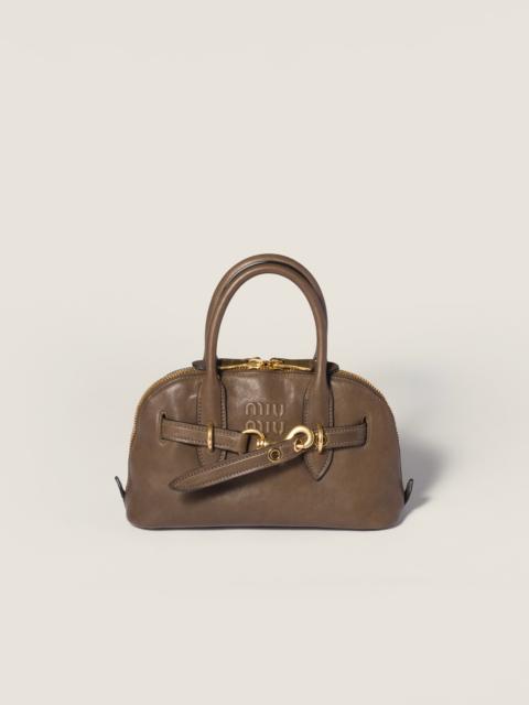 Aventure nappa leather top-handle bag