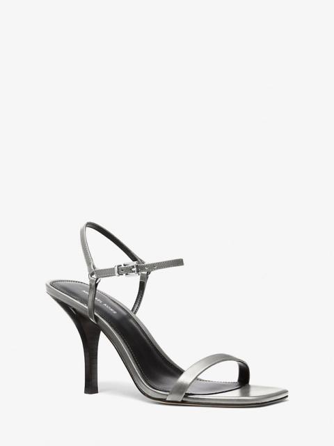 Selina Burnished Leather Sandal