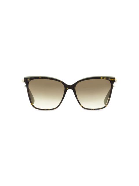 butterfly-frame sunglasses