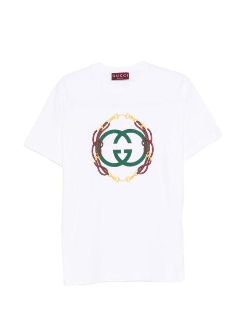 logo-print T-shirt