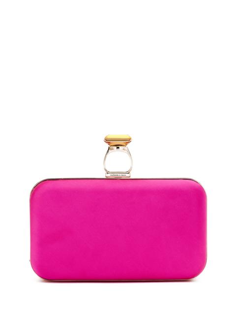 On the Rocks Clutch - Cerise