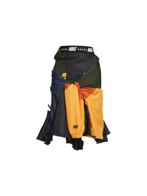 Nike x Sacai Women's Skirt Black/University Gold