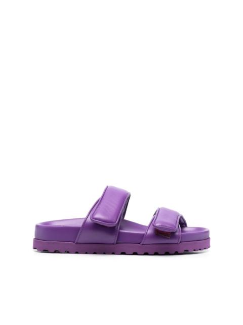 x Pernille Teisbaek double-strap slides