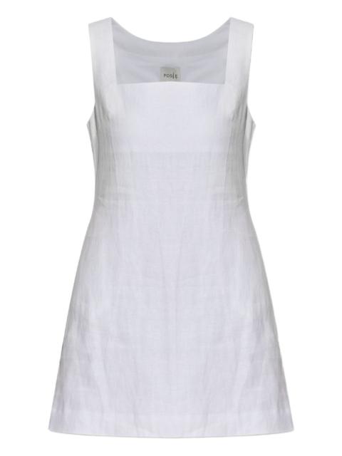 linen mini dress
