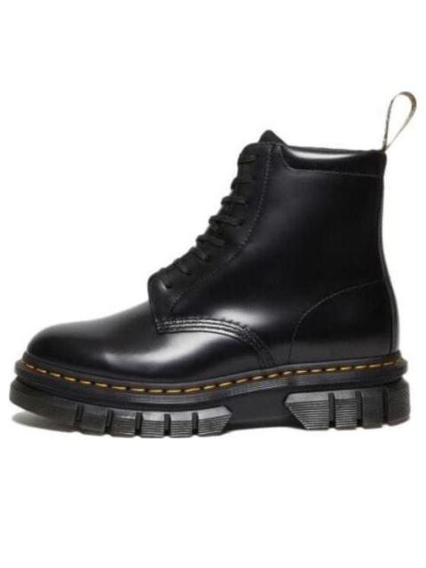 Dr. Martens Rikard Smooth Leather Platform Lace Up Boots 'Black' 27833001