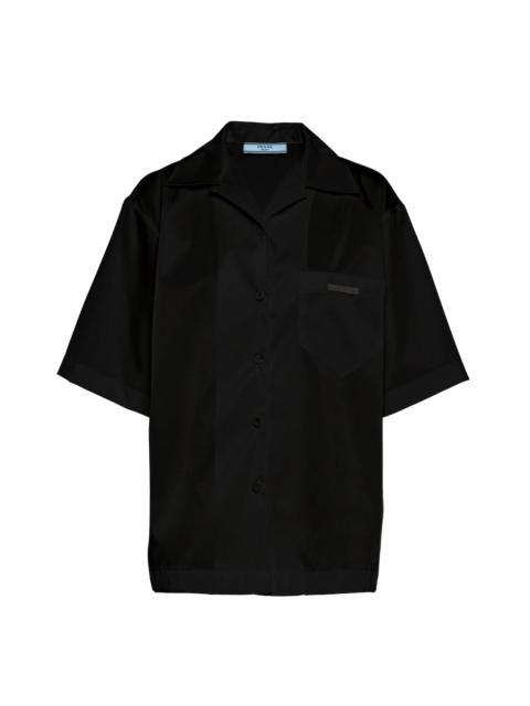 Re-Nylon Gabardine short-sleeved shirt