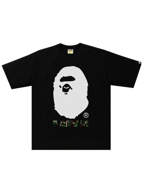 BAPE ABC Camo RLX Tee 'Black/Green'