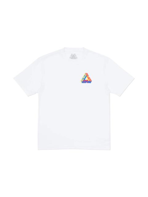 Palace P-3D T-Shirt (Summer 2017) White/Yellow/Red/Blue