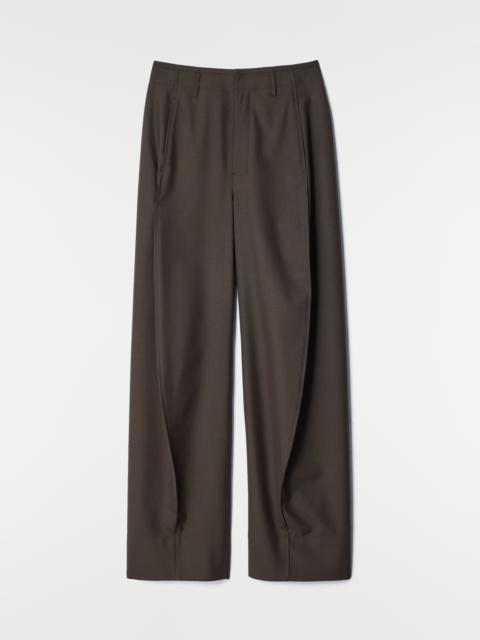 BAGGY PANTS IN TROPICAL WOOL BLEND