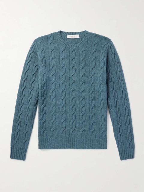 Cable-Knit Cashmere Sweater
