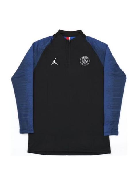 Air Jordan 19-20 Paris Saint germain Strike Drill Training Top 'Dark blue' CT3540-010
