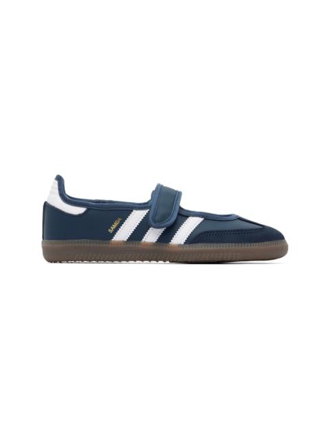 Navy Samba Jane Sneakers