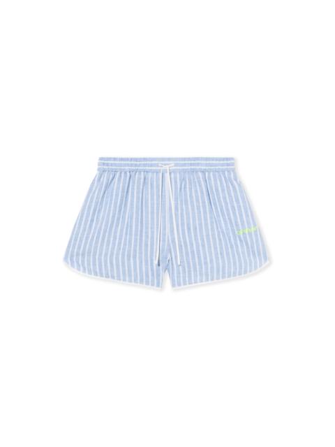 Striped Drawstring Shorts