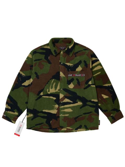 POLARTEC OM FLEECE OVERSHIRT WOODLAND CAMO