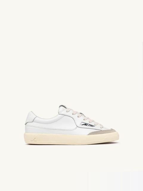 WINDSCAPE LOW SNEAKERS IN WHITE LEATHER