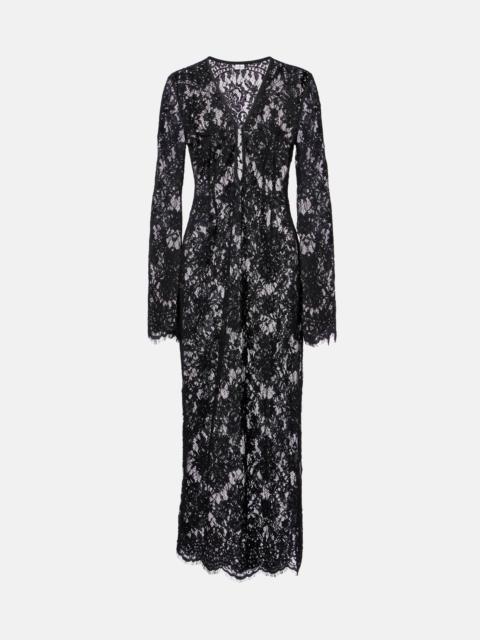 Millie cotton lace maxi dress