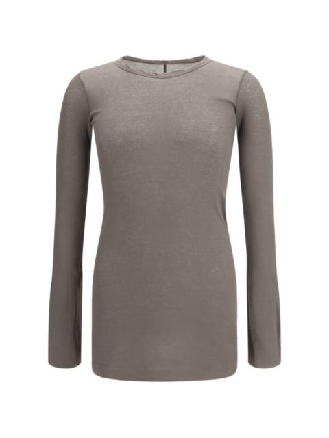 ribbed long-sleeve T-shirt