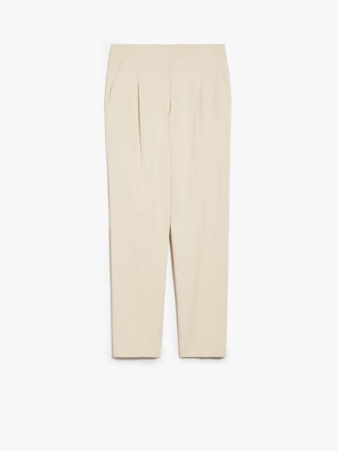 EMPOLI Stretch gabardine slim trousers