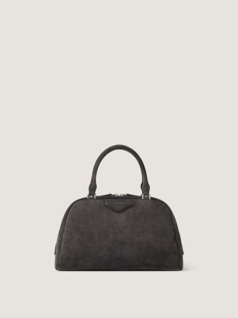MEDIUM ANTIGONA EAST-WEST SOFT BAG IN SUEDE