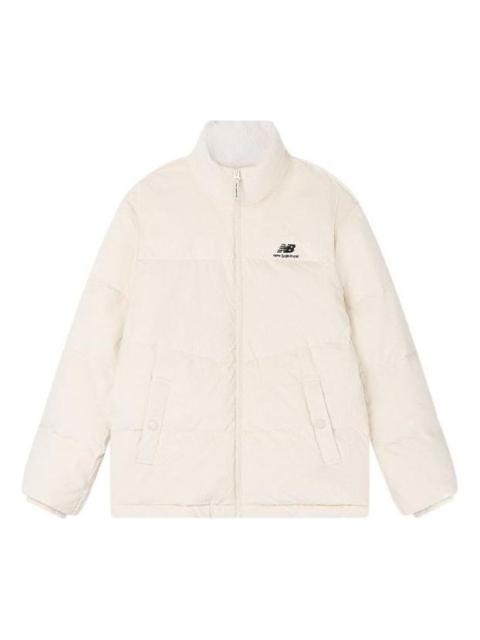 New Balance Goose Warm Down Jacket 'White' 5PC44393-IV